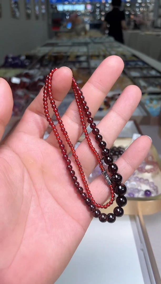 石英质玉手链未镶嵌石榴手链