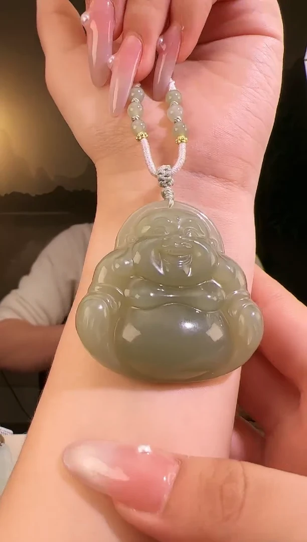 【闪购商品】和田玉颈饰未镶嵌佛公1286