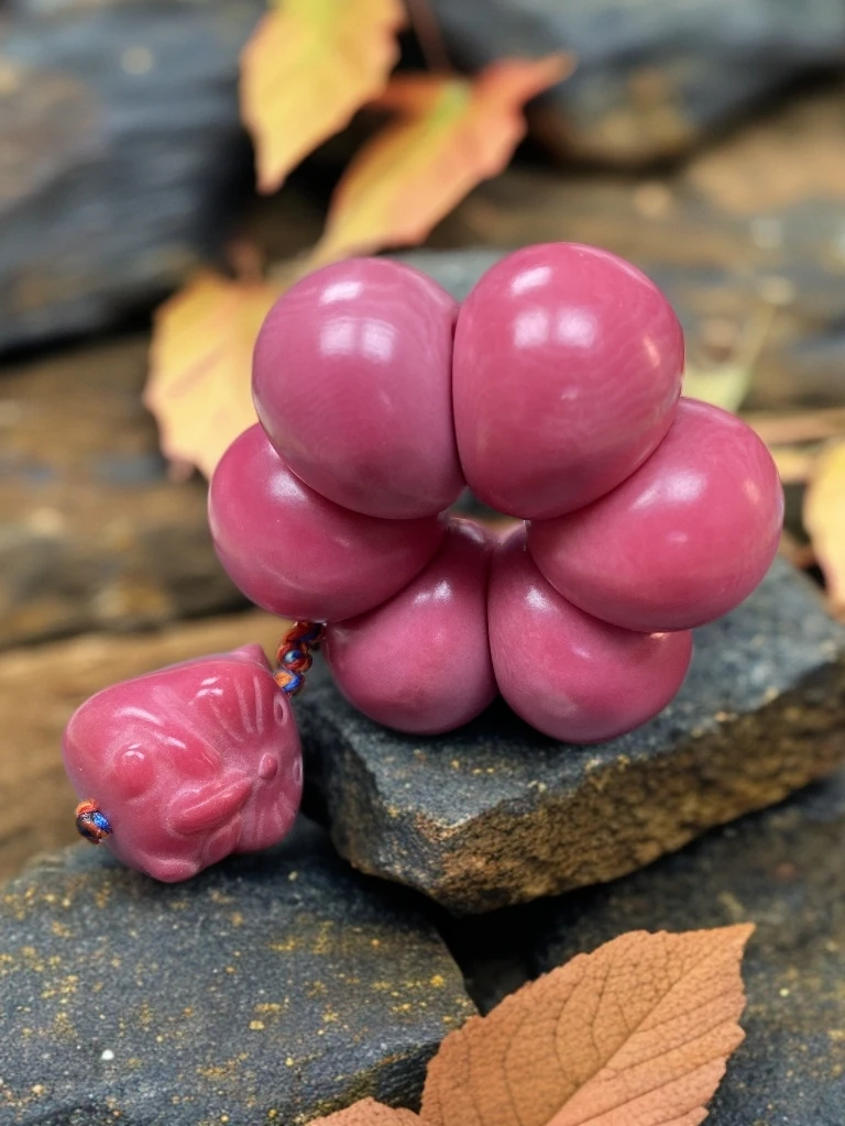 非金属珐琅手链 象牙果蒜瓣手捻大尺寸指尖文玩可盘玩手工DIY新款