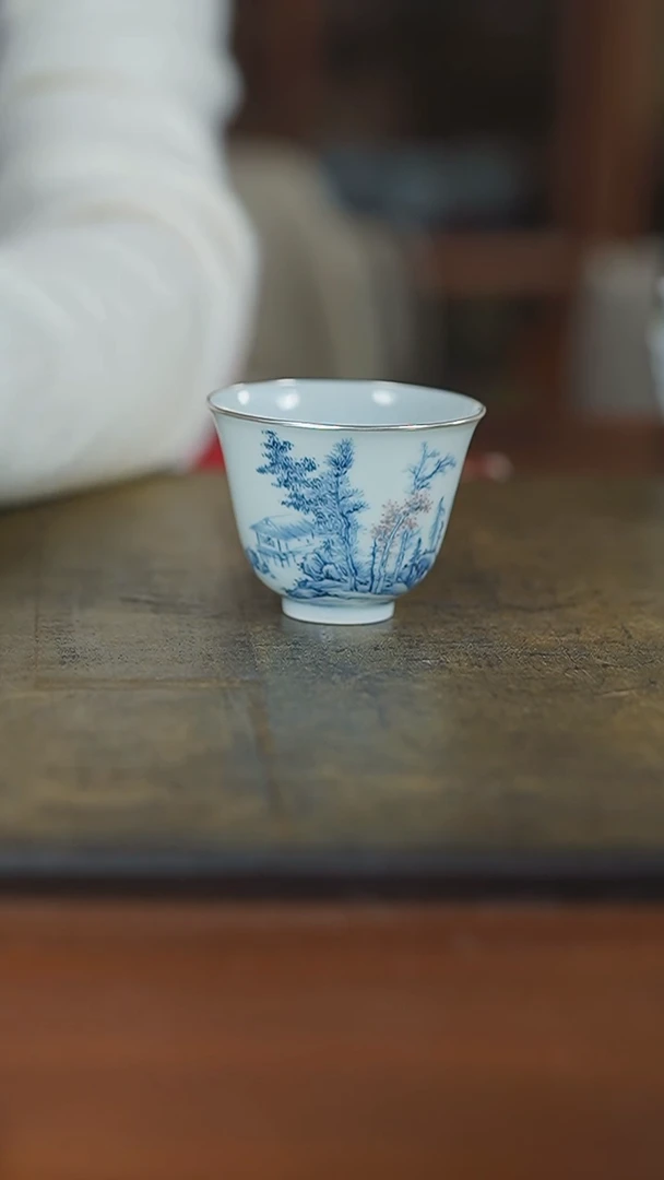 【闪购商品】杯弥云斋山水孤品主人杯