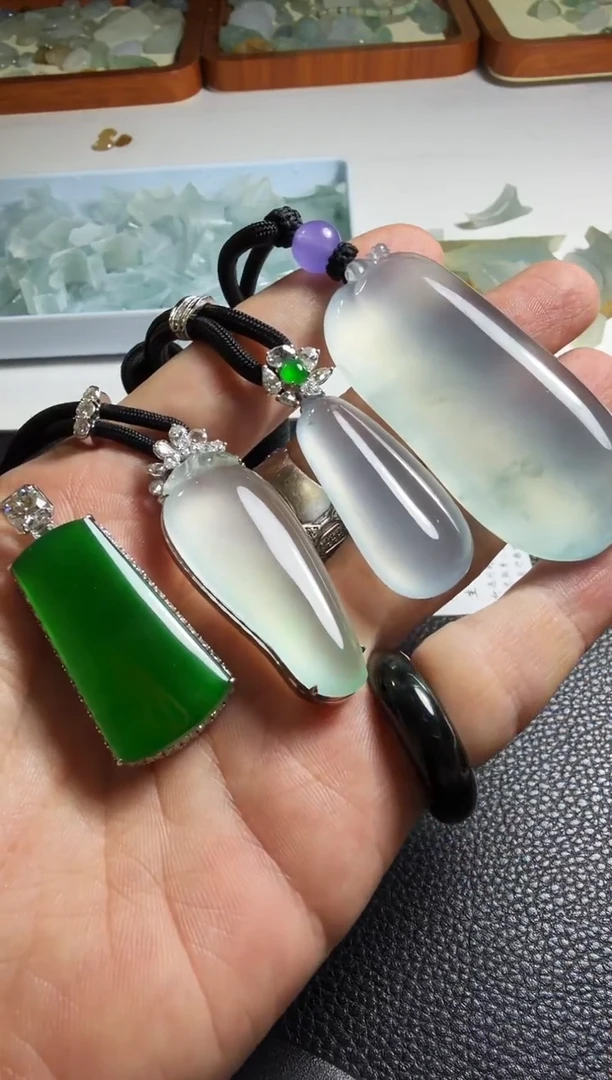 未镶嵌定制翡翠客服咨询链接！勿拍！！