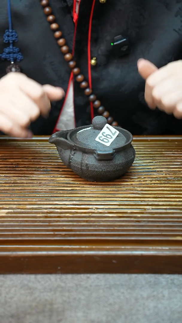 万古烧粗陶手工手做茶具