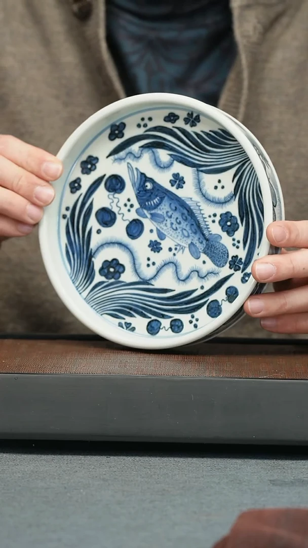 【闪购商品】盘五堂 鳜鱼水草壶承