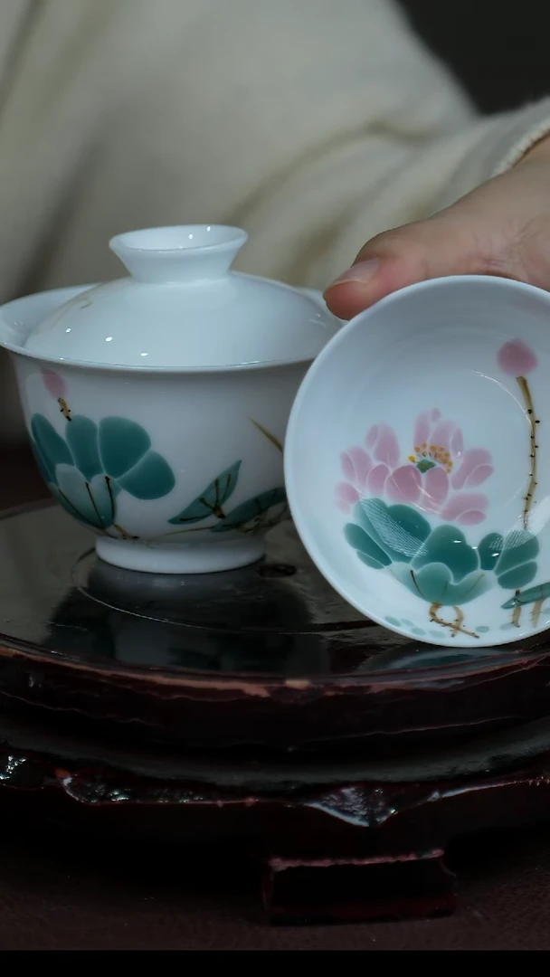 摆件瓷匠心好物光明瓷厂XD056/XD054