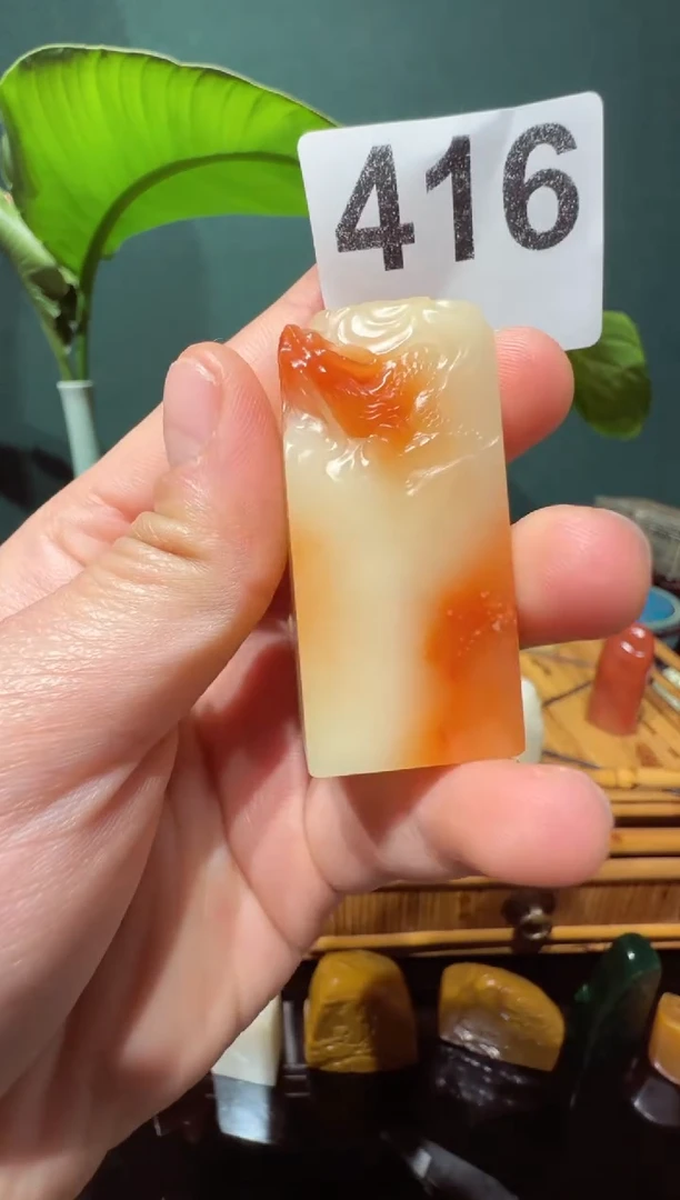 【闪购商品】寿山石印石XW石瓜草堂416