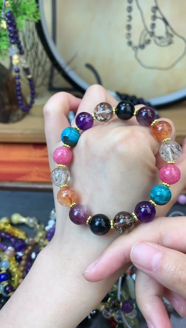 【闪购商品】水晶手链未镶嵌1376多宝