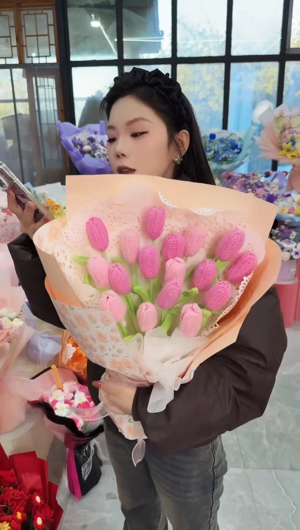 非遗手工定制花束，孤品清仓！