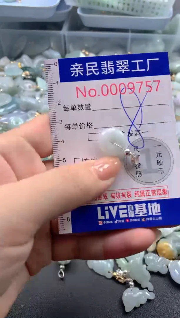 颈饰未镶嵌翡翠9757