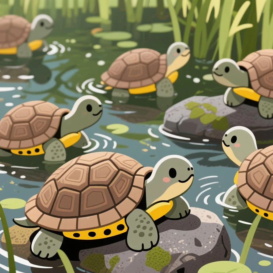 直播间一对一挑选素食龟龟