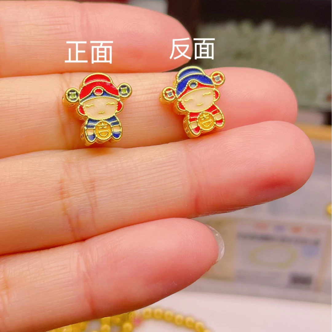 玉麓黄金 足金999新款财神（定价）