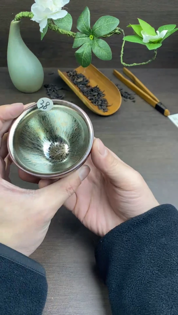 茶盏全手工原矿原釉建盏