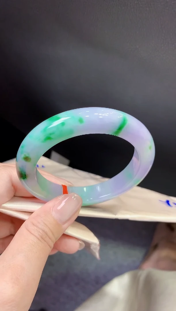 未镶嵌手镯翡翠Y58天然缅甸翡翠A货（正圈）57