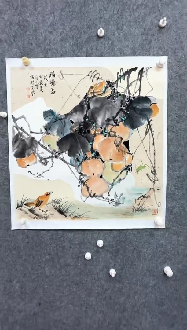 国画ST-LXN老师绘画作品