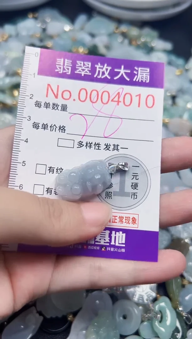 颈饰未镶嵌翡翠4010