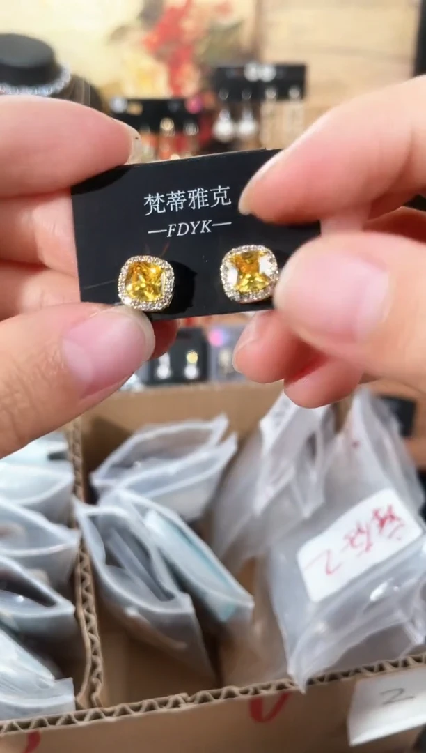 合金925银锆石梵382
