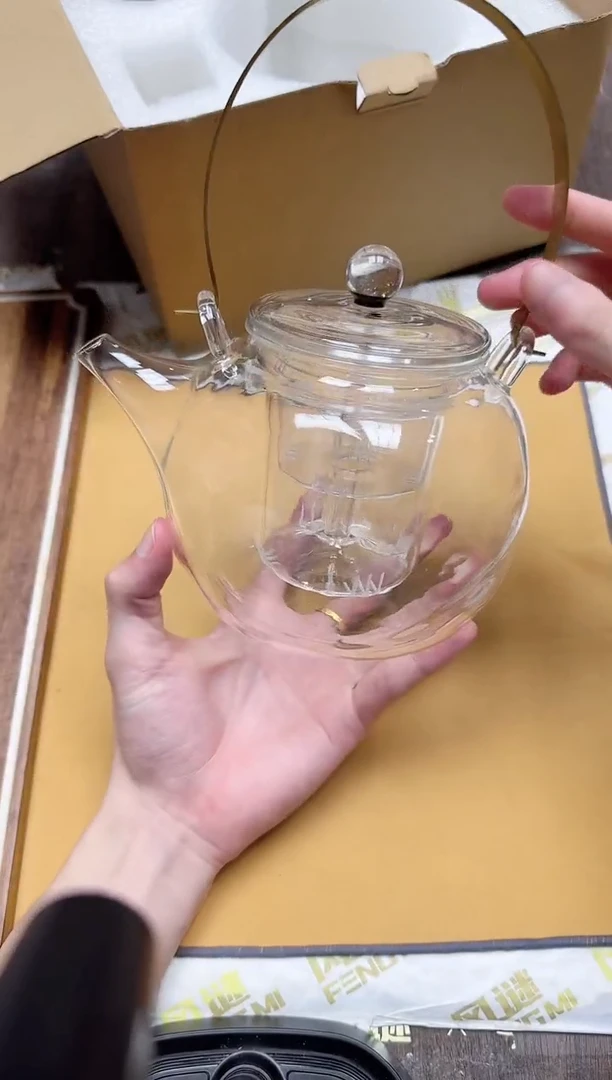 风谜·知雅壶铜提梁单内胆