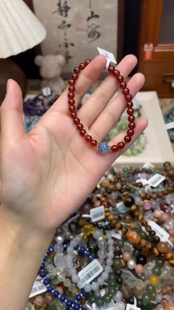 未镶嵌手链石榴石262