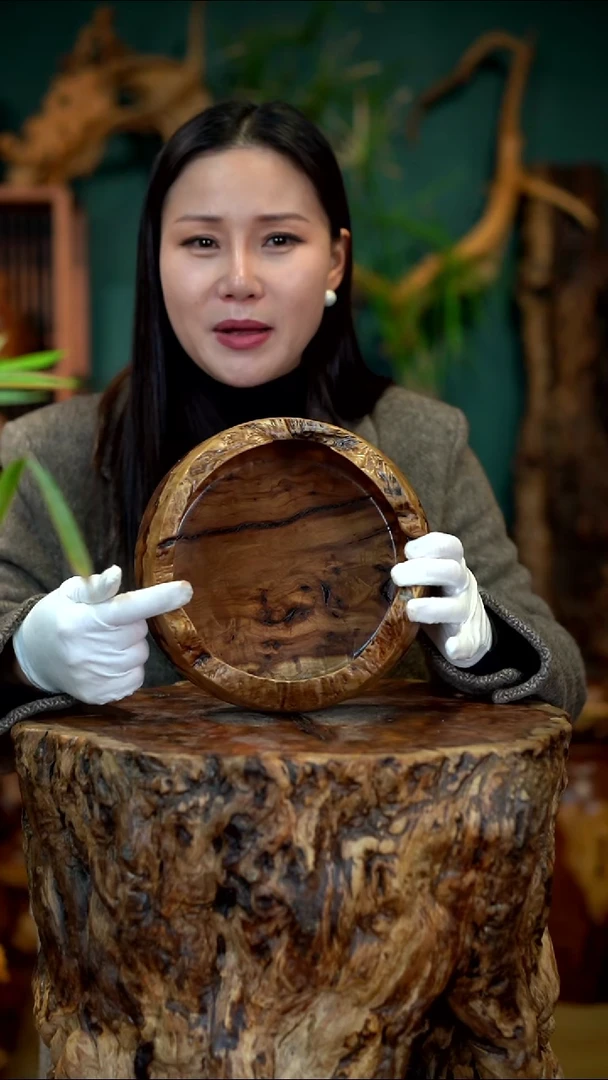 枣木雷击枣木聚宝盆