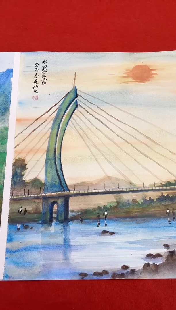 国画秦燕格国画手绘作品Y79