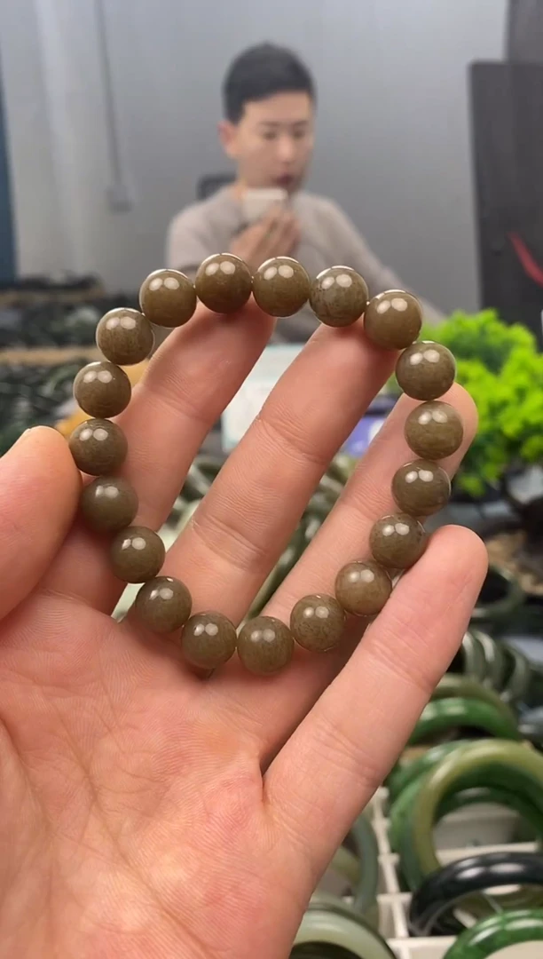 未镶嵌手镯和田玉10mm