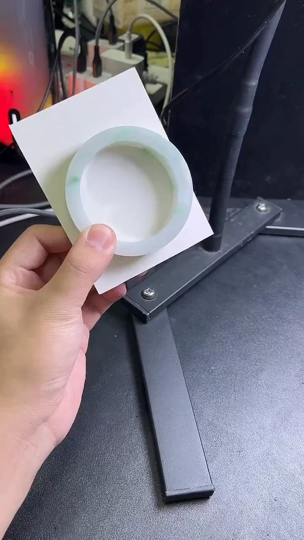 未镶嵌手镯定制翡翠小*.定制