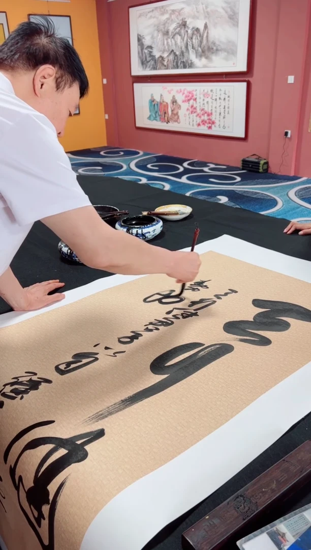 书法天行健  冯增波 书法作品