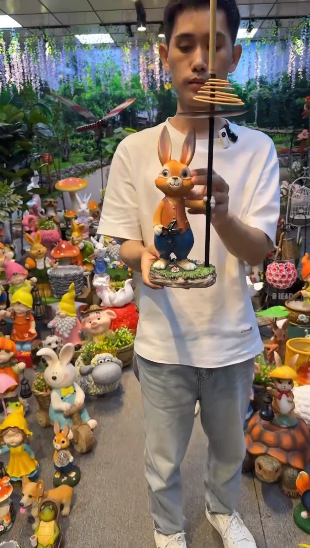 无花朵花园庭院摆件&00&