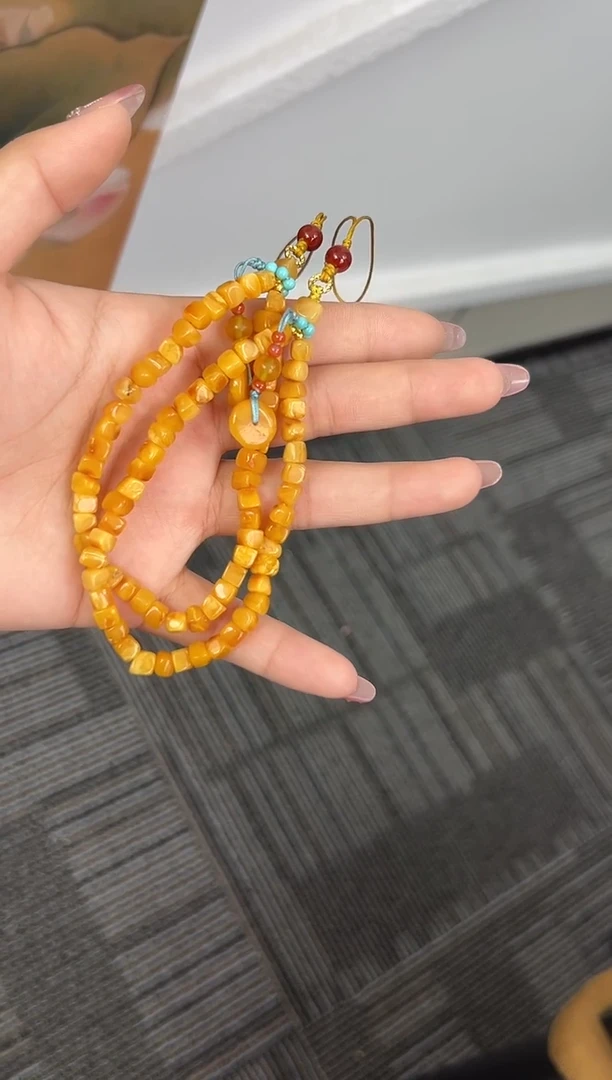 裸石琥珀未镶嵌天然琥珀蜜蜡手机挂链多样性发一条