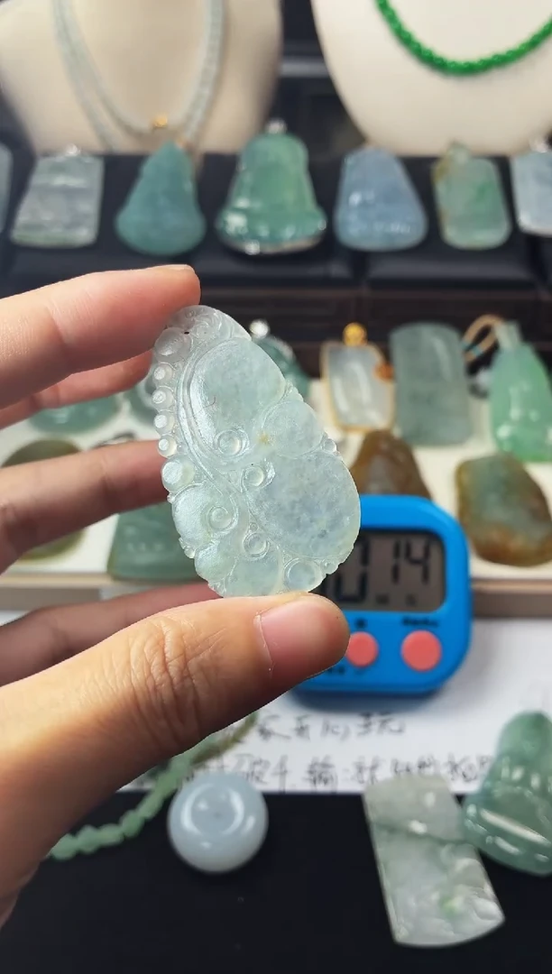 未镶嵌定制翡翠帆*宝6960毛货不退不换