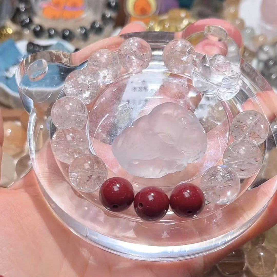 天然辰砂【砡铭珠宝】天然粉阿塞、草莓晶、紫金砂、狐牌单珠