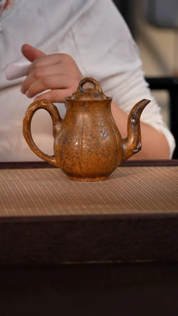 茶壶紫砂段泥柴烧 350cc