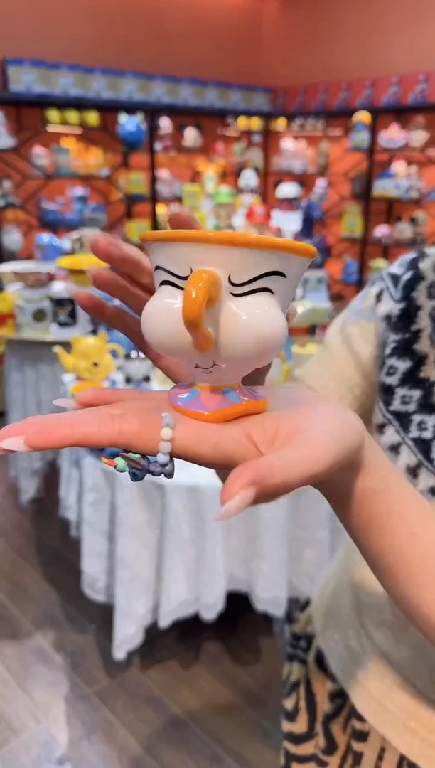 瓷片@@可爱手工制作陶瓷杯杯