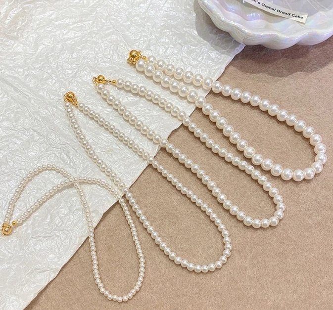 儿童项链白色时尚百搭