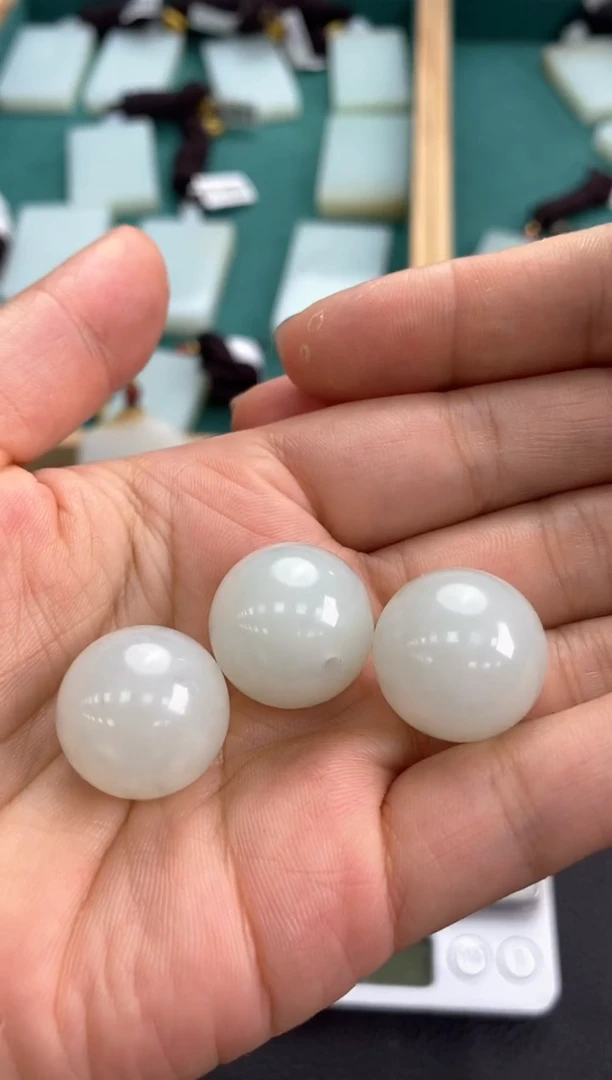 手串未镶嵌和田玉单珠卡18一颗拍一发一多样性发货