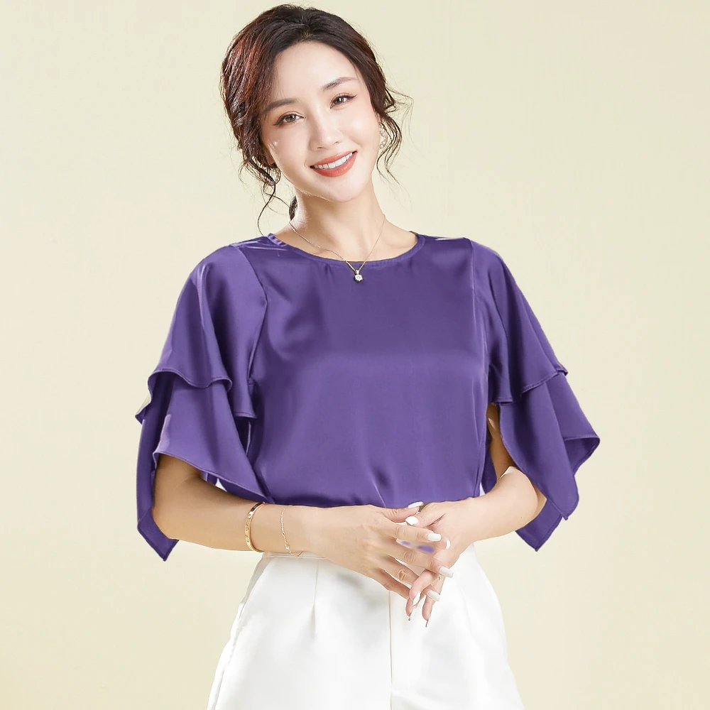 23083衬衫夏季小众气质宽松设计感洋气休闲显瘦时尚女上衣