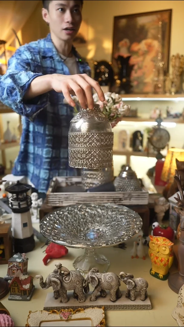 默认微瑕高端树脂陶瓷摆件Y（小