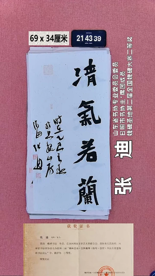 书法256    张老师书法作品