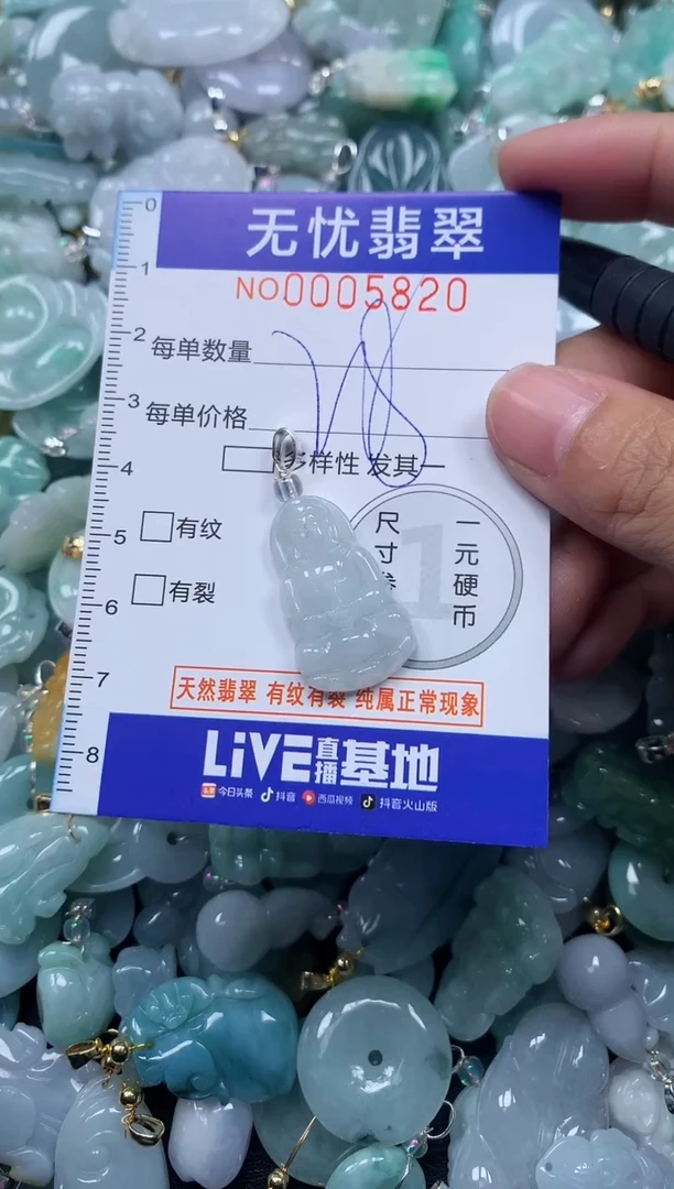 颈饰未镶嵌翡翠5820
