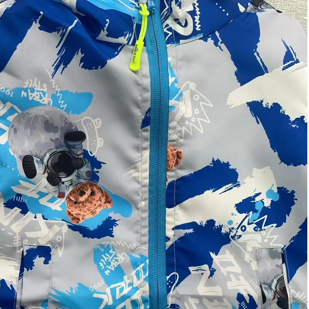 BB658  儿童蓝色春秋款外套