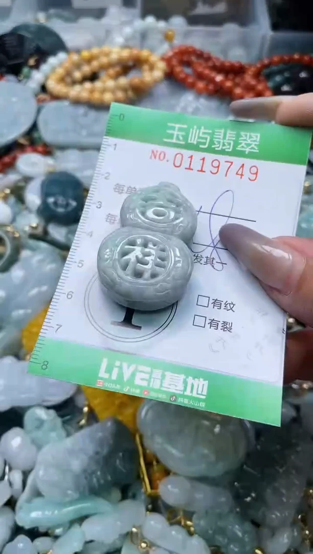 翡翠未镶嵌颈饰闪购0119749