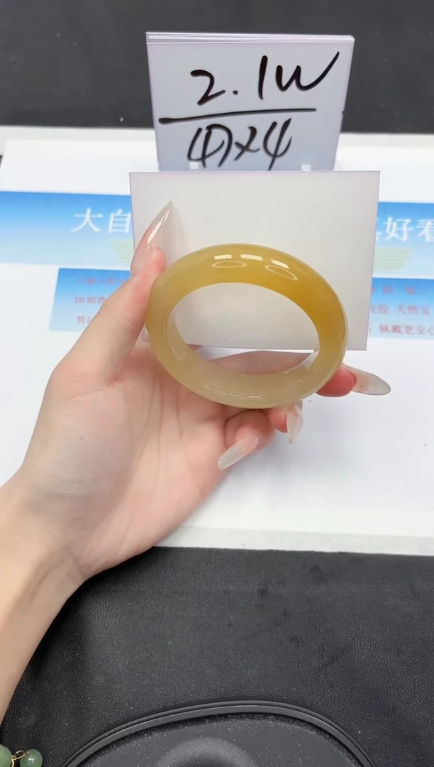 未镶嵌手镯石英质玉227-54.8