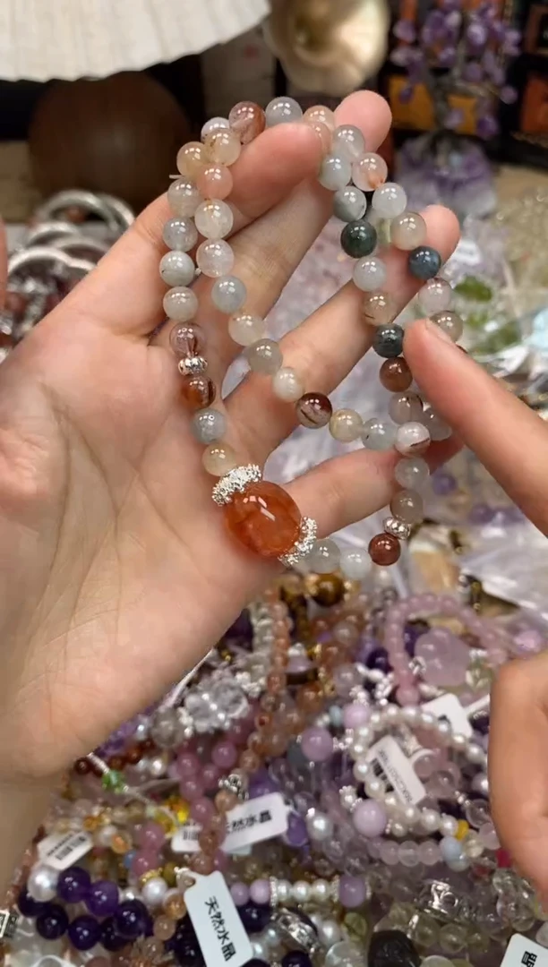 水晶手链未镶嵌123手串