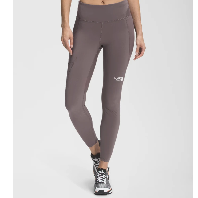 THE NORTH FACE/北面女款户外防水防风秋冬保暖紧身跑步裤