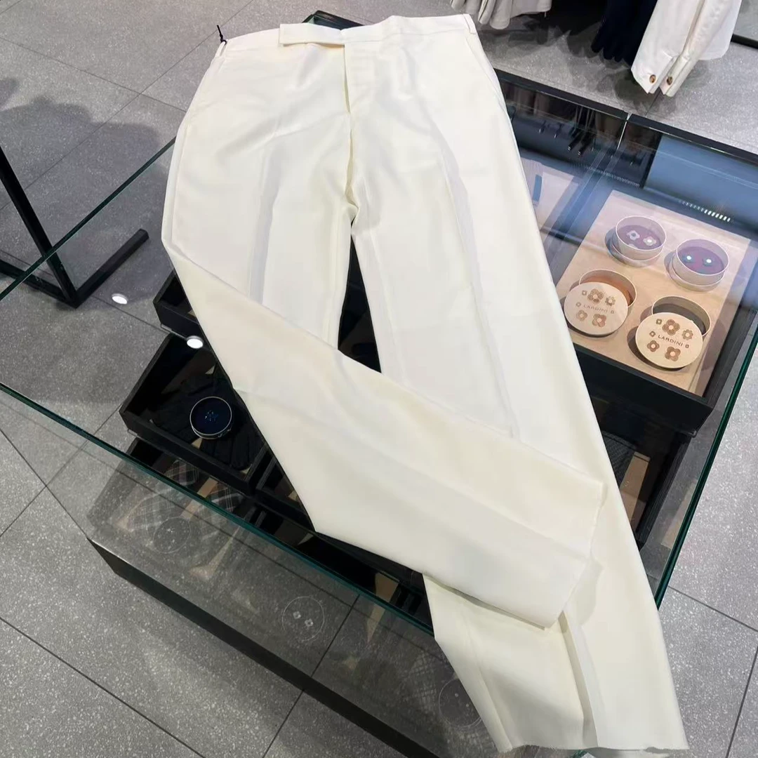 【NANA在意大利】 代 la r di ni   男生白色休闲裤