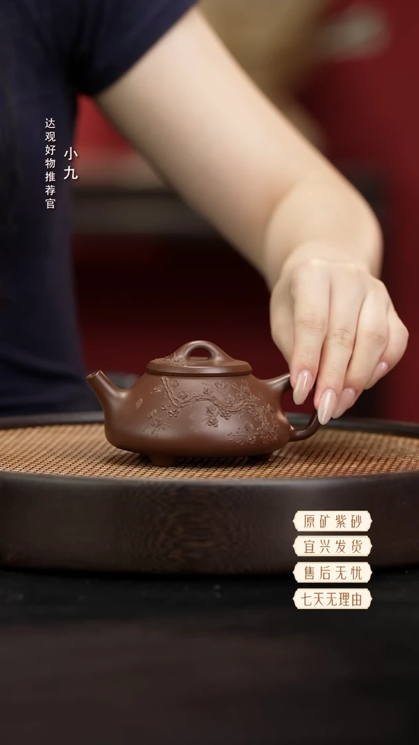 九DG20任瓢-顾泽君-堆绘梅紫泥190