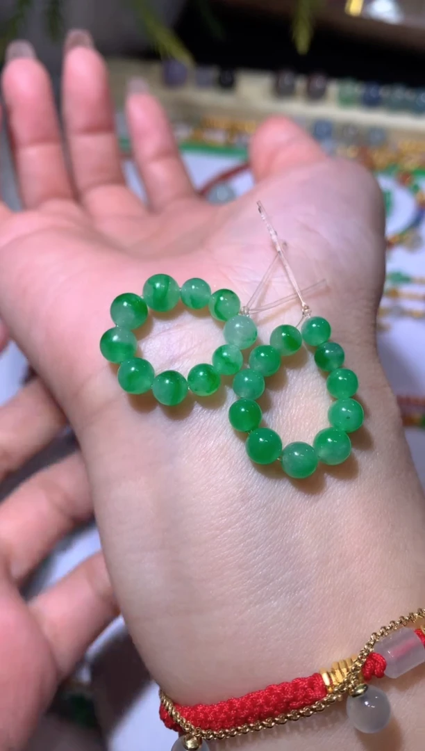 【闪购商品】定制翡翠未镶嵌珠子36000+1800