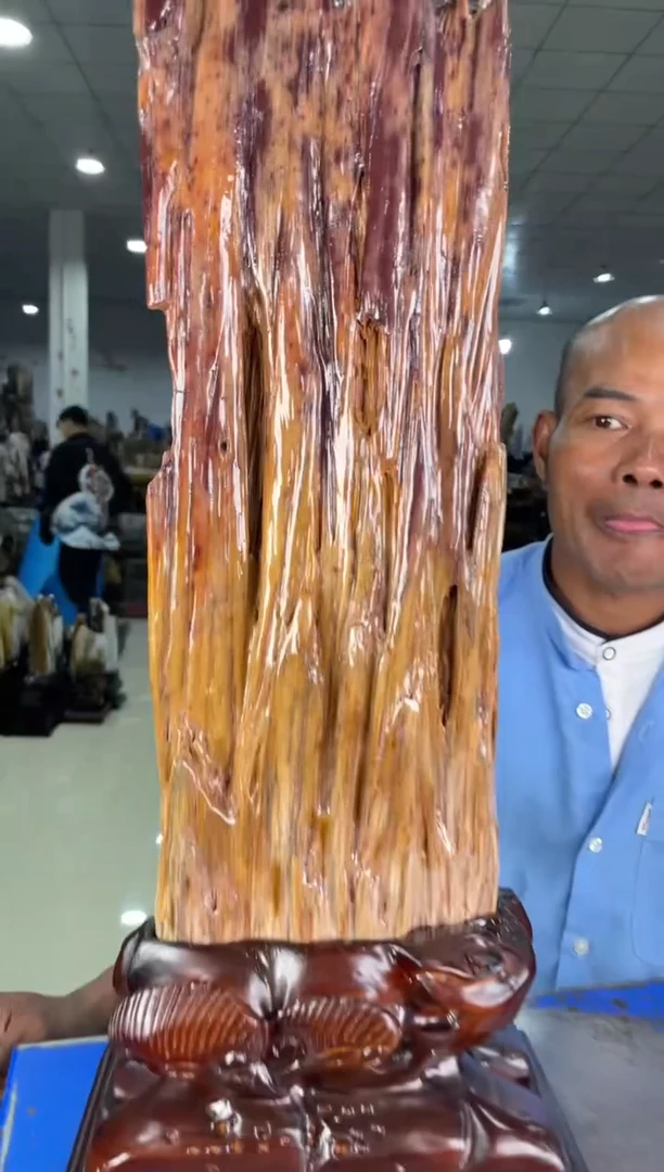 【闪购商品】硅化玉摆件未镶嵌40