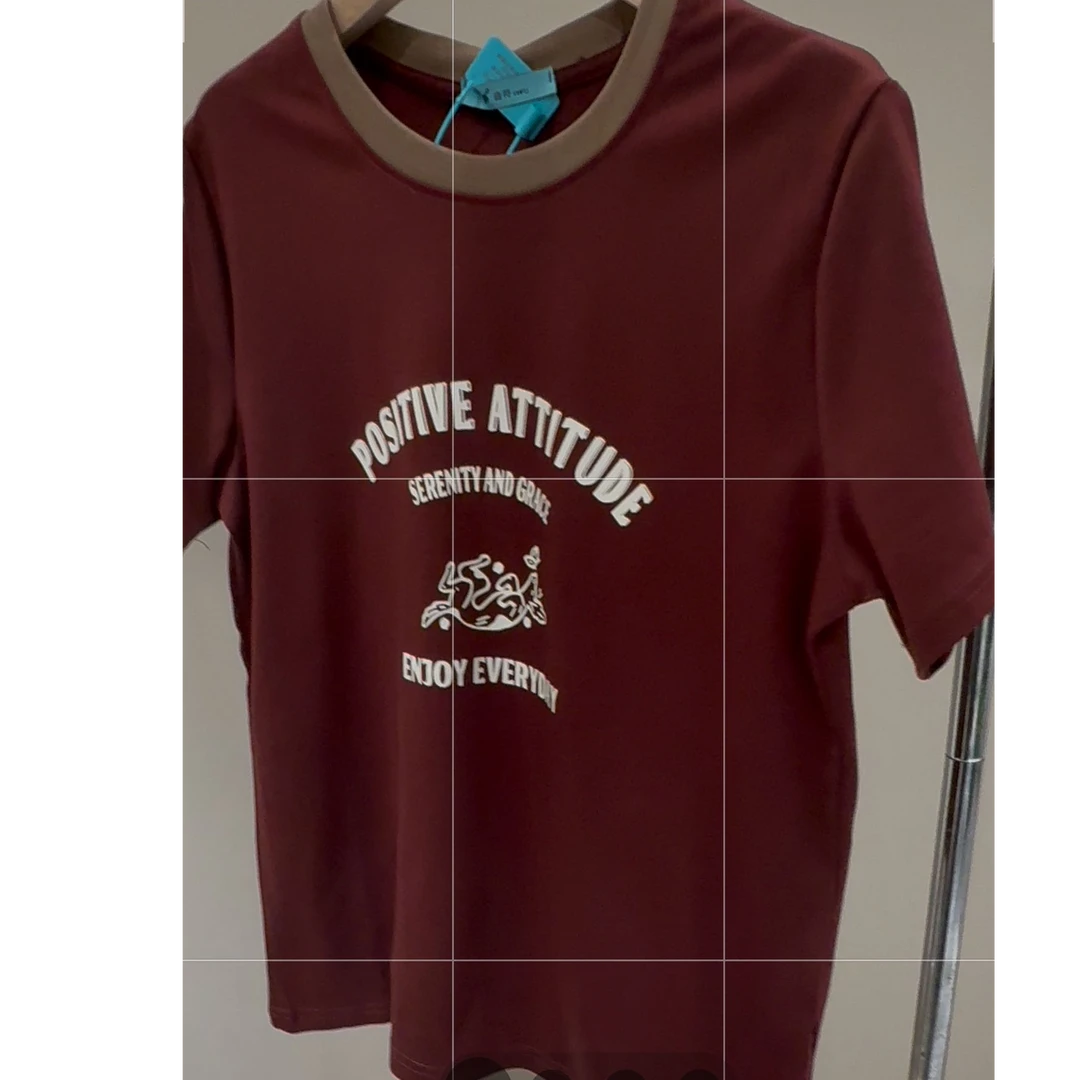 【NIANNIAN+】【享受小红】短袖T恤