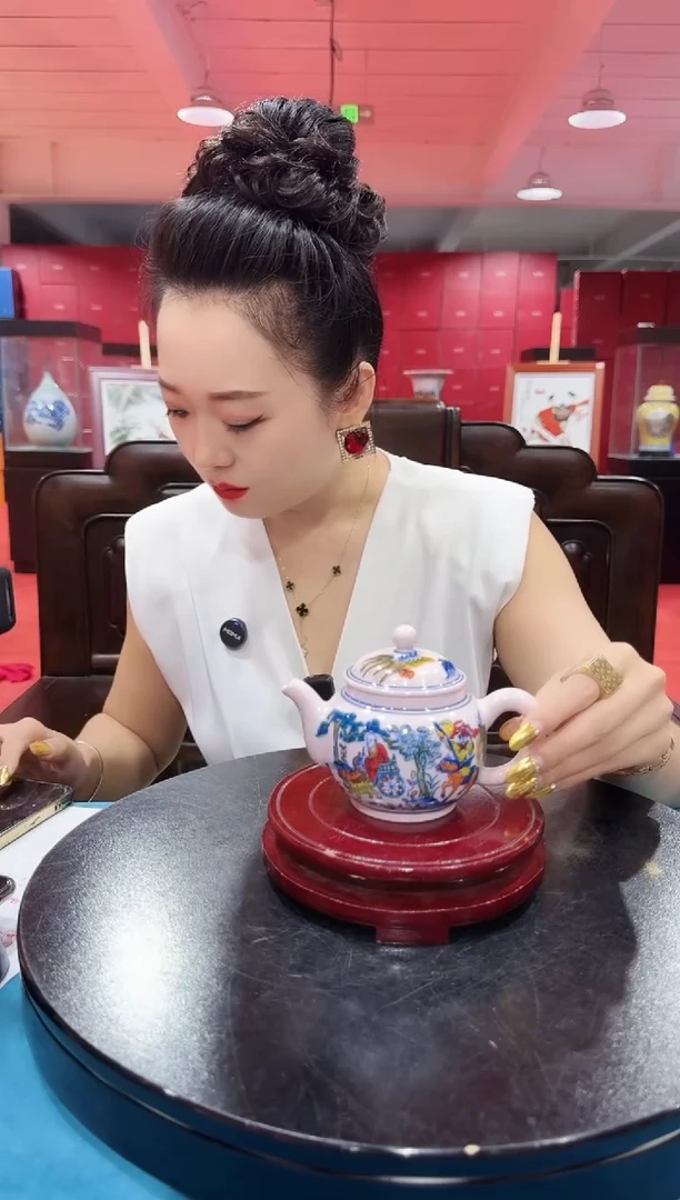 壶稀土鬼谷子下山茶壶