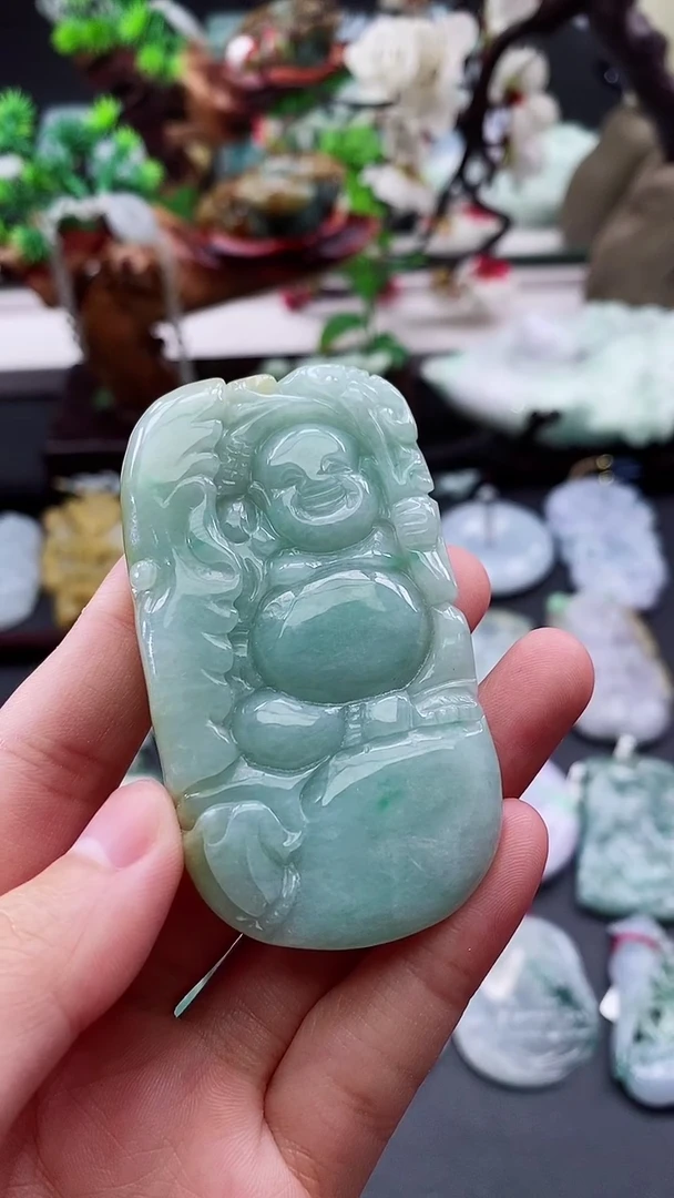 颈饰未镶嵌翡翠天然缅甸A货翡翠